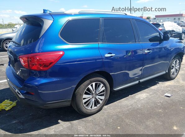 5N1DR2MM5KC581783 2019 NISSAN PATHFINDER Blue Tył prawy