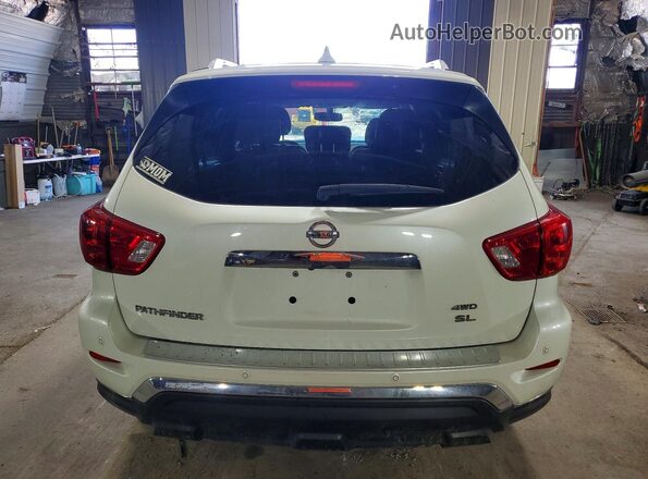 5N1DR2MM5KC621179 2019 NISSAN PATHFINDER White Vista trasera