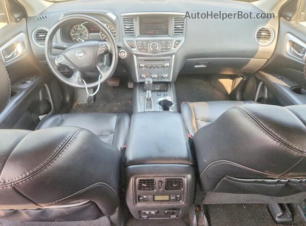 5N1DR2MM5KC633932 2019 NISSAN PATHFINDER Black წინა პანელის ხედი