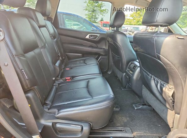 5N1DR2MM5KC633932 2019 NISSAN PATHFINDER Black უკანა სავარძლების ხედი