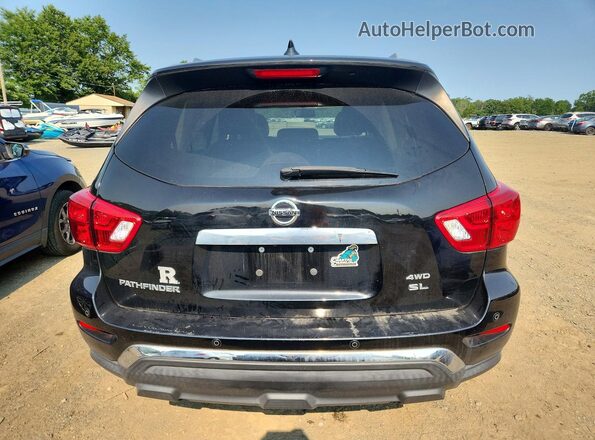 5N1DR2MM5KC633932 2019 NISSAN PATHFINDER Black უკანა ხედი