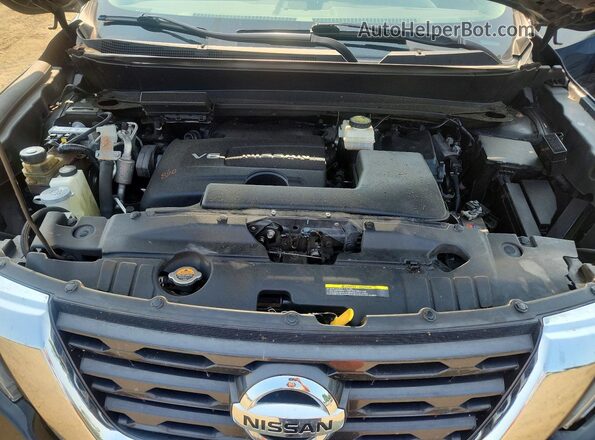 5N1DR2MM5KC633932 2019 NISSAN PATHFINDER Black უკანა სალონის ხედი