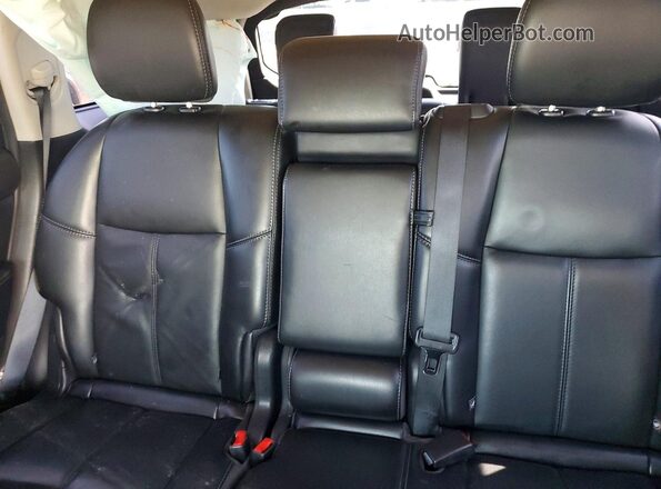 5N1DR2MM6HC609874 2017 NISSAN PATHFINDER Black Widok tylnych siedzeń