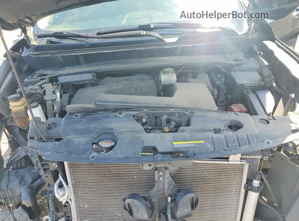 5N1DR2MM6HC609874 2017 NISSAN PATHFINDER Black Widok komory silnika