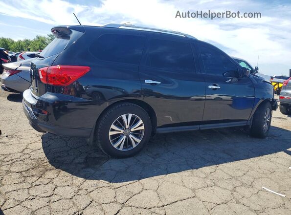 5N1DR2MM6HC609874 2017 NISSAN PATHFINDER Black Tył prawy