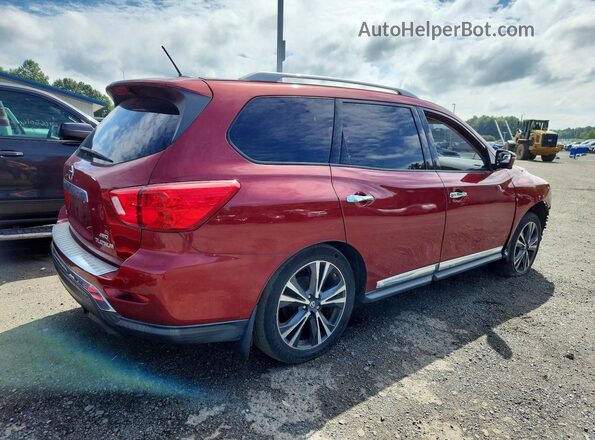 5N1DR2MM6HC628344 2017 NISSAN PATHFINDER Red Հետևի աջ