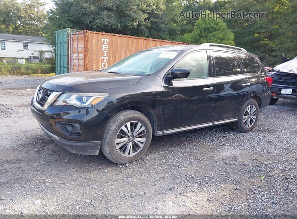 5N1DR2MM6HC650960 2017 NISSAN PATHFINDER Black Przód lewy