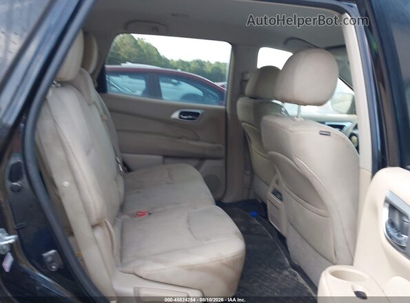 5N1DR2MM6HC650960 2017 NISSAN PATHFINDER Black Widok naklejki z numerem VIN