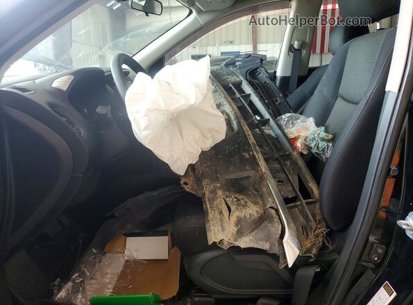 5N1DR2MM6HC908894 2017 NISSAN PATHFINDER Black Widok wnętrza z przodu