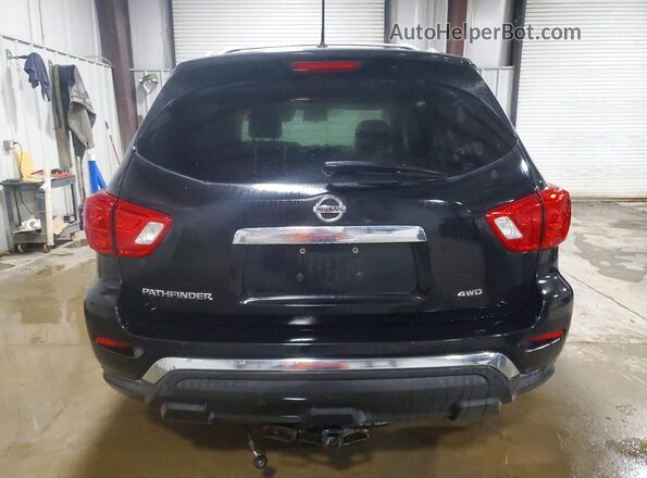 5N1DR2MM6HC908894 2017 NISSAN PATHFINDER Black Widok z tyłu