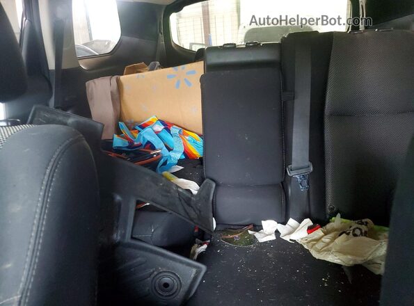 5N1DR2MM6HC908894 2017 NISSAN PATHFINDER Black Widok tylnych siedzeń
