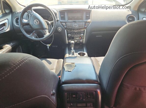 5N1DR2MM6JC605684 2018 NISSAN PATHFINDER Silver Առջևի վահանակի տեսք