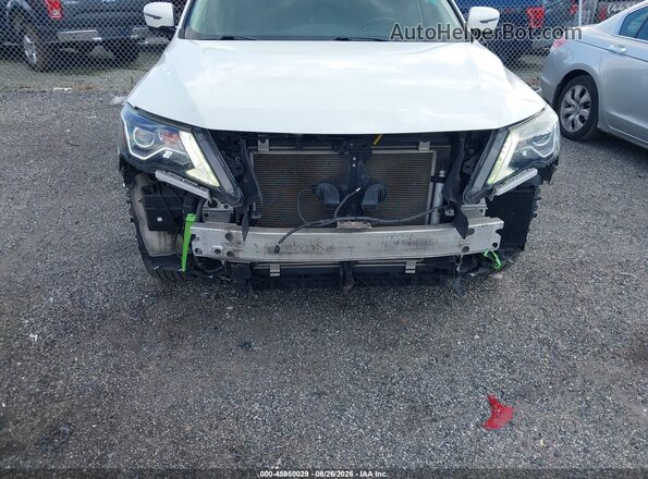 5N1DR2MM6JC606530 2018 NISSAN PATHFINDER White წინა ხედი