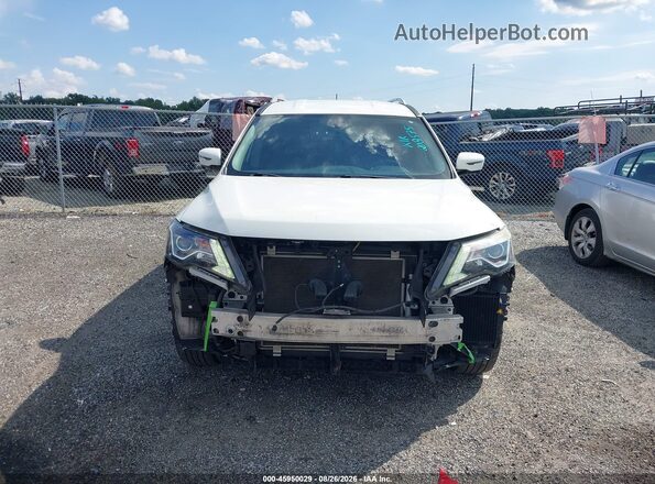 5N1DR2MM6JC606530 2018 NISSAN PATHFINDER White ხელსაწყოთა პანელის ხედი