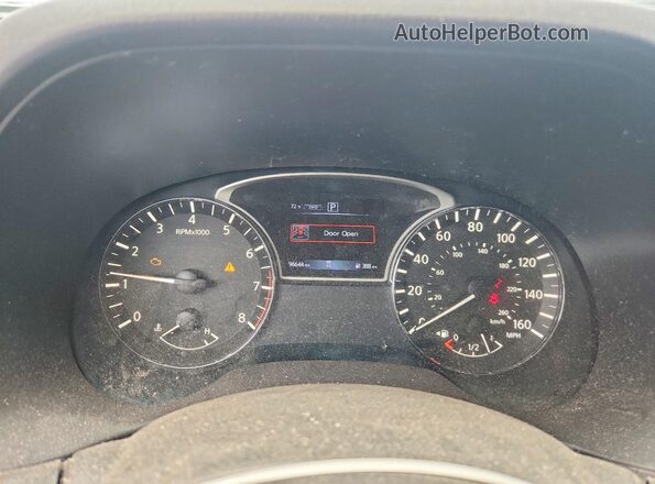5N1DR2MM6JC614384 2018 NISSAN PATHFINDER Синий Вид щитка приборов