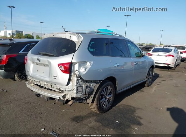 5N1DR2MM6JC644291 2018 NISSAN PATHFINDER Silver Հետևի աջ