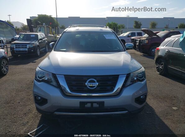 5N1DR2MM6JC644291 2018 NISSAN PATHFINDER Silver Սալոնի հետևի տեսք