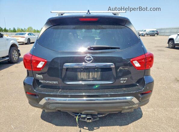 5N1DR2MM6KC596406 2019 NISSAN PATHFINDER Черный Вид сзади