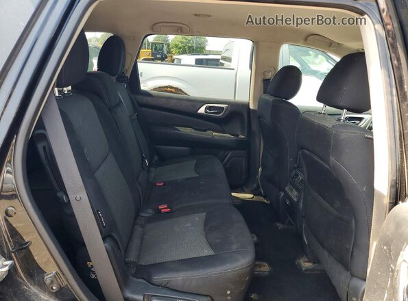 5N1DR2MM6KC596406 2019 NISSAN PATHFINDER Черный Вид задней части салона