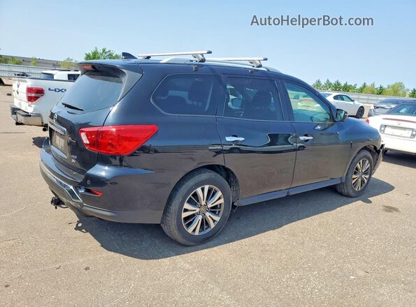 5N1DR2MM6KC596406 2019 NISSAN PATHFINDER Черный Задняя правая четверть