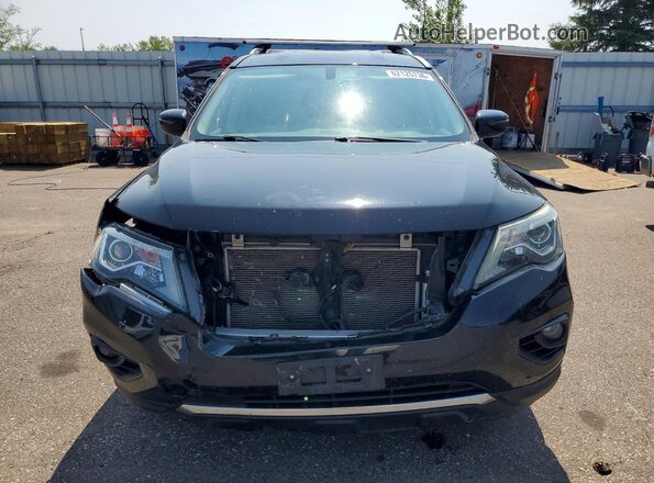 5N1DR2MM6KC596406 2019 NISSAN PATHFINDER Черный Вид спереди