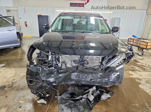 5N1DR2MM6KC597099 2019 NISSAN PATHFINDER Черный Вид спереди
