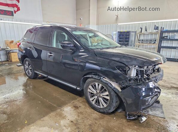 5N1DR2MM6KC597099 2019 NISSAN PATHFINDER Черный Передняя правая четверть