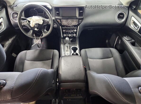 5N1DR2MM6KC597099 2019 NISSAN PATHFINDER Черный Вид панели приборов
