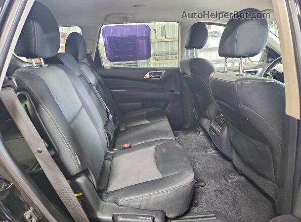 5N1DR2MM6KC597099 2019 NISSAN PATHFINDER Черный Вид задних сидений