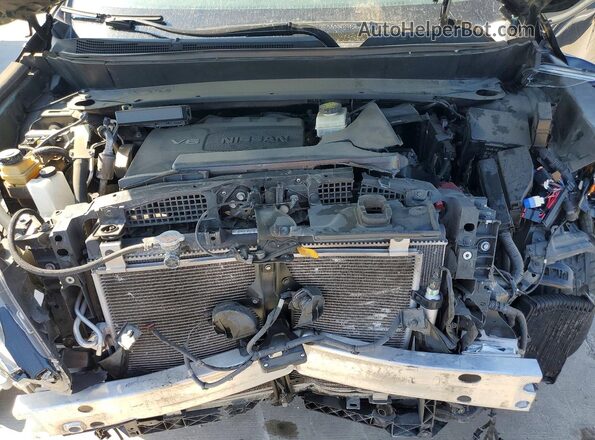 5N1DR2MM6KC602981 2019 NISSAN PATHFINDER Black Vista del compartimento del motor