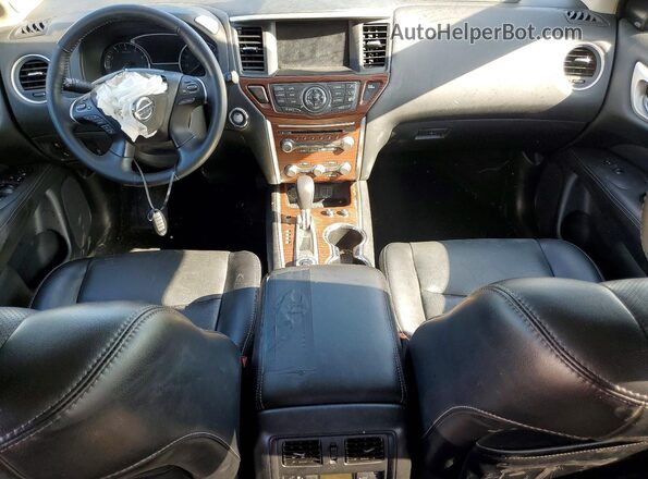 5N1DR2MM6KC602981 2019 NISSAN PATHFINDER Black Vista del salpicadero