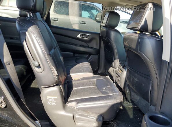 5N1DR2MM6KC602981 2019 NISSAN PATHFINDER Black Vista interior trasera