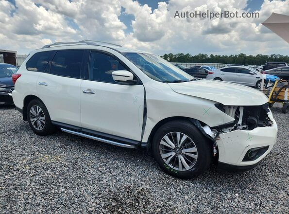 5N1DR2MM6KC615522 2019 NISSAN PATHFINDER White Rear interior view
