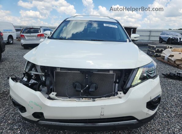 5N1DR2MM6KC615522 2019 NISSAN PATHFINDER White 360 interior view
