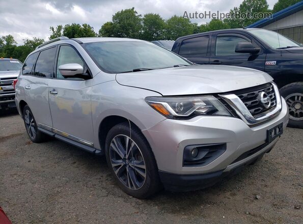 5N1DR2MM6KC618663 2019 NISSAN PATHFINDER Silver Առջևի աջ
