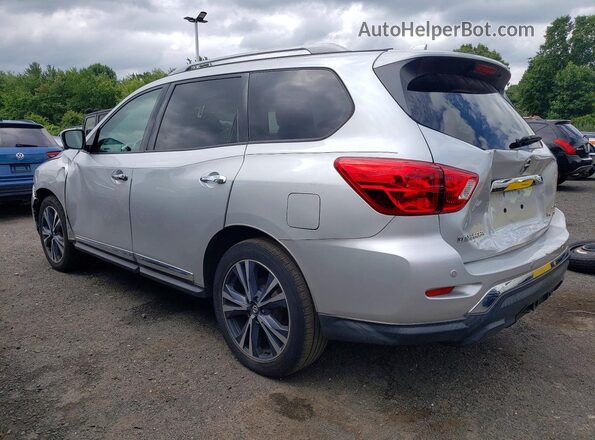 5N1DR2MM6KC618663 2019 NISSAN PATHFINDER Silver Հետևի ձախ