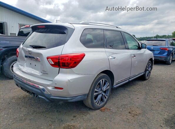 5N1DR2MM6KC618663 2019 NISSAN PATHFINDER Silver Հետևի աջ