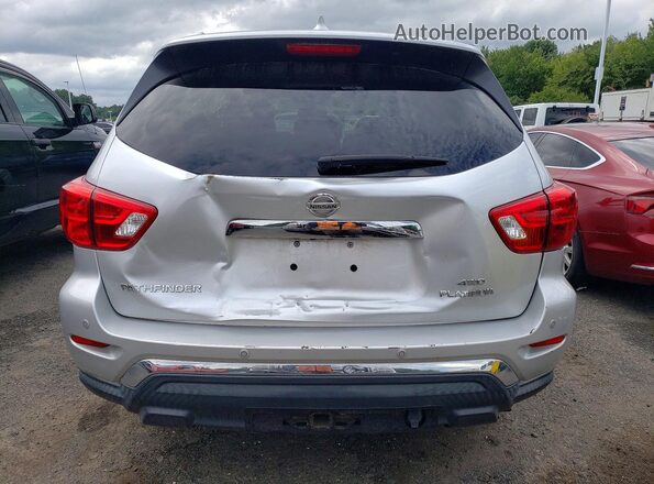 5N1DR2MM6KC618663 2019 NISSAN PATHFINDER Silver Հետևի տեսք