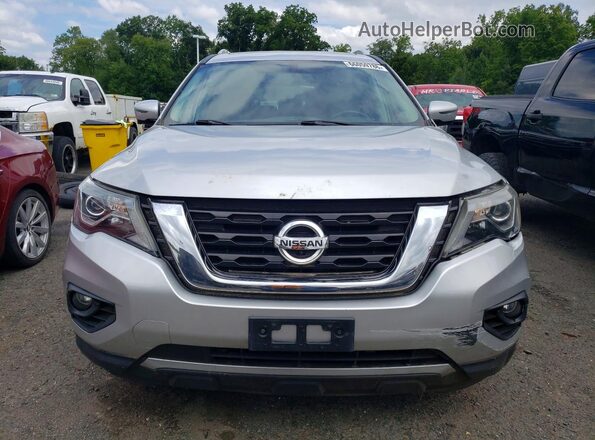 5N1DR2MM6KC618663 2019 NISSAN PATHFINDER Silver Դիմացի տեսք