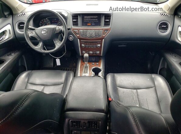 5N1DR2MM6KC618663 2019 NISSAN PATHFINDER Silver Առջևի վահանակի տեսք