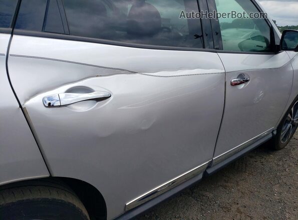 5N1DR2MM6KC618663 2019 NISSAN PATHFINDER Silver VIN կոդի պիտակի տեսք