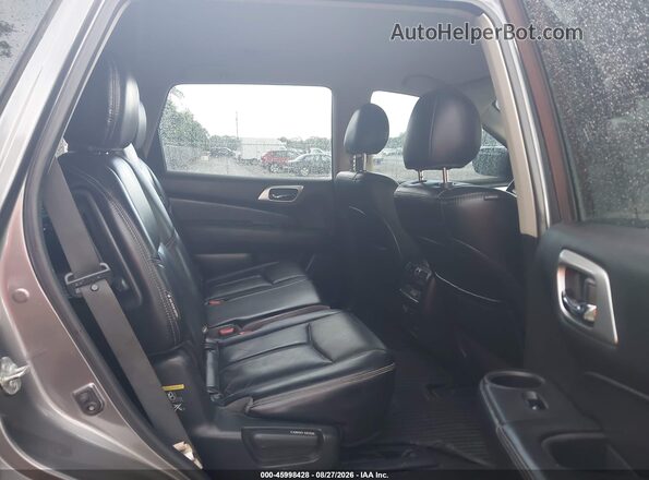 5N1DR2MM6KC625144 2019 NISSAN PATHFINDER Silver Vista de la etiqueta del VIN