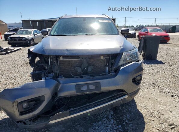 5N1DR2MM6KC653008 2019 NISSAN PATHFINDER Серый Вид спереди