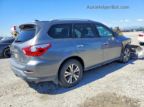 5N1DR2MM6KC653008 2019 NISSAN PATHFINDER Серый Задняя правая четверть