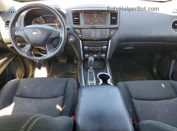 5N1DR2MM6KC653008 2019 NISSAN PATHFINDER Серый Вид панели приборов