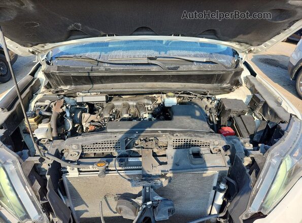 5N1DR2MM7HC606059 2017 NISSAN PATHFINDER White Вид підкапотного простору