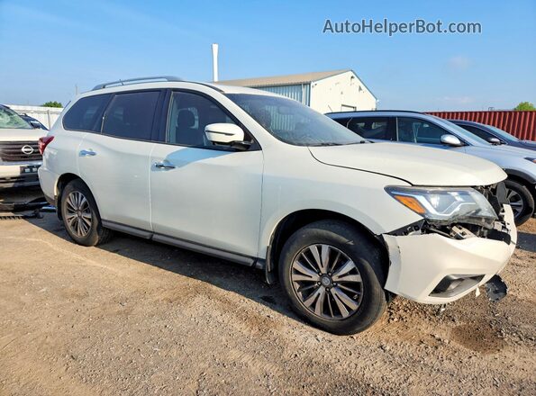 5N1DR2MM7HC606059 2017 NISSAN PATHFINDER White Передня права чверть