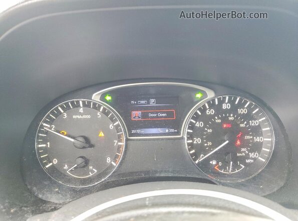 5N1DR2MM7HC658338 2017 NISSAN PATHFINDER Black Widok zestawu wskaźników