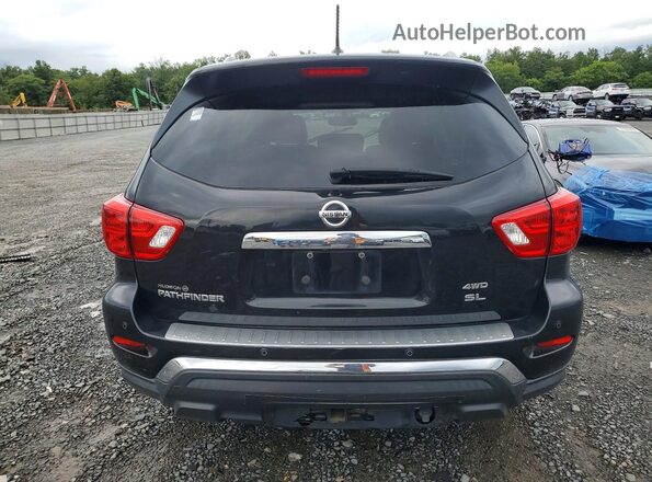 5N1DR2MM7HC658338 2017 NISSAN PATHFINDER Black Widok z tyłu
