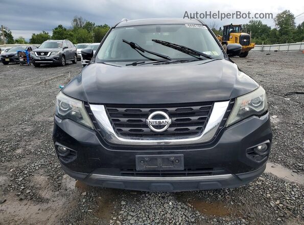 5N1DR2MM7HC658338 2017 NISSAN PATHFINDER Black Widok z przodu